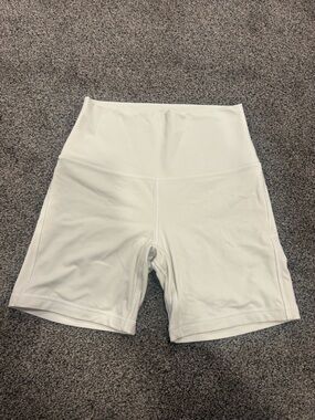Lululemon Bone Biker Shorts Size 6